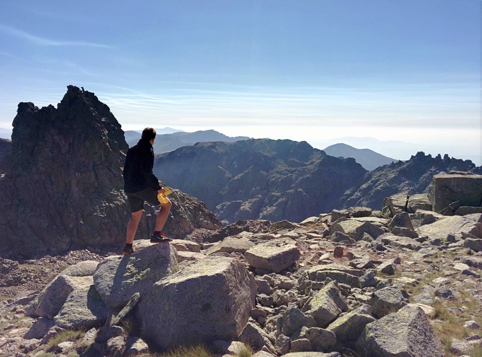 Pablo en la montaña